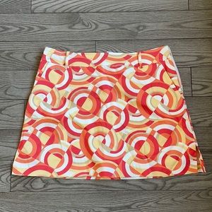 FUN PRINT GOLF SKORT
